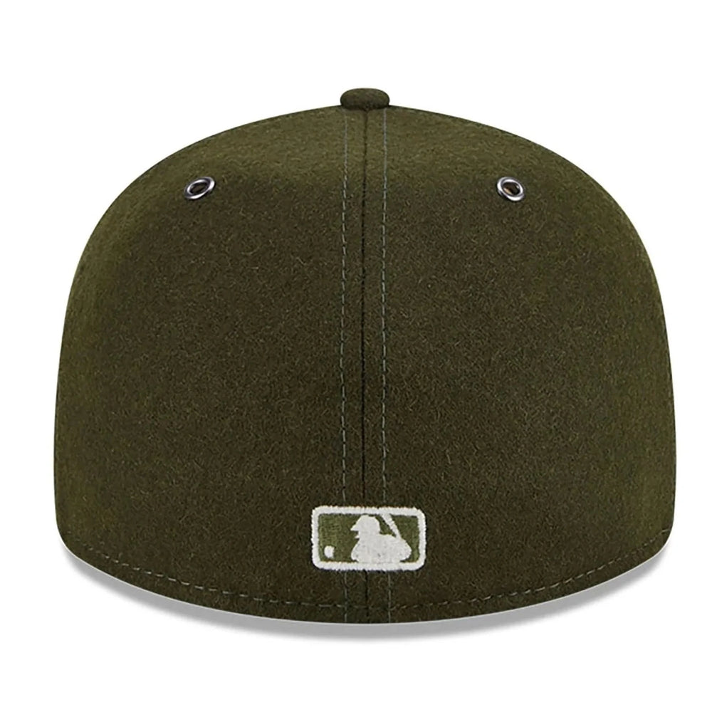 New Era Wool Retro Crown 59Fifty C White Sox olive green - Shop-Tetuan