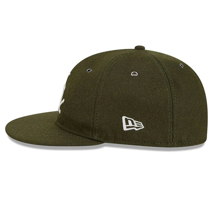 New Era Wool Retro Crown 59Fifty C White Sox olive green - Shop-Tetuan