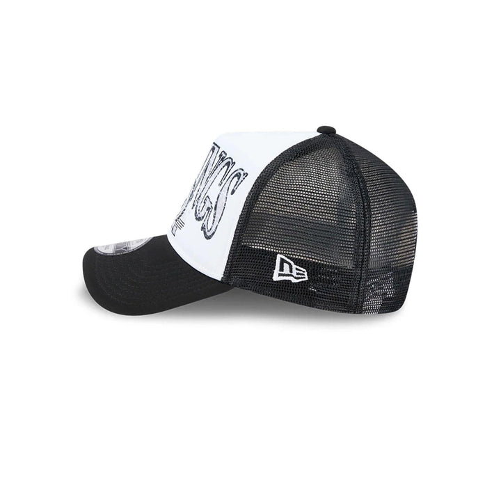 New Era NHL Distressed 9Forty A-Frame LA Kings black/white