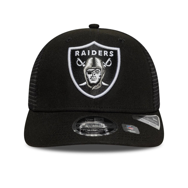 New Era NFL Official Team Colour 9Seventy Stretch Snap LV Raiders black