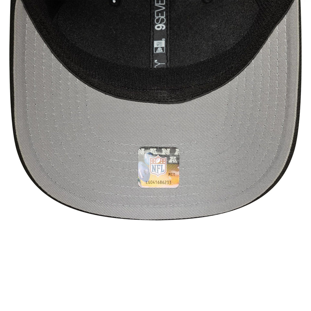 New Era NFL Official Team Colour 9Seventy Stretch Snap LV Raiders black