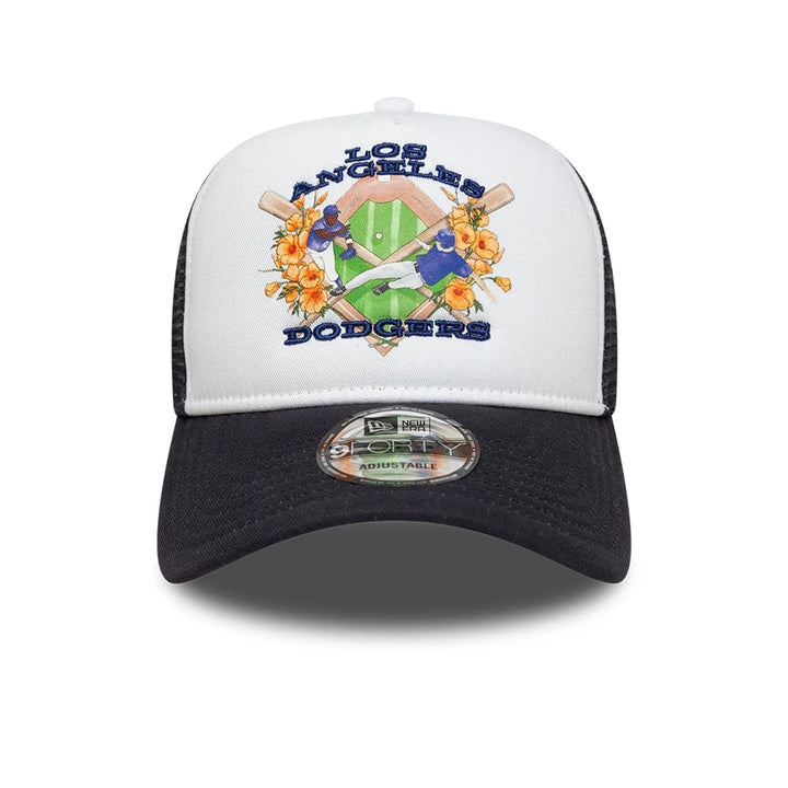 New Era MLB Graphic 9Forty A-Frame Trucker LA Dodgers navy
