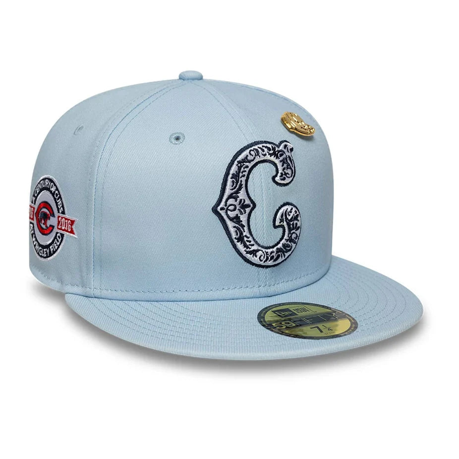 New Era Cooperstown Seasonal 59Fifty C Cups pastel blue
