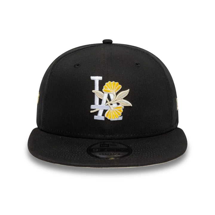 New Era MLB Floral 9Fifty LA Dodgers black