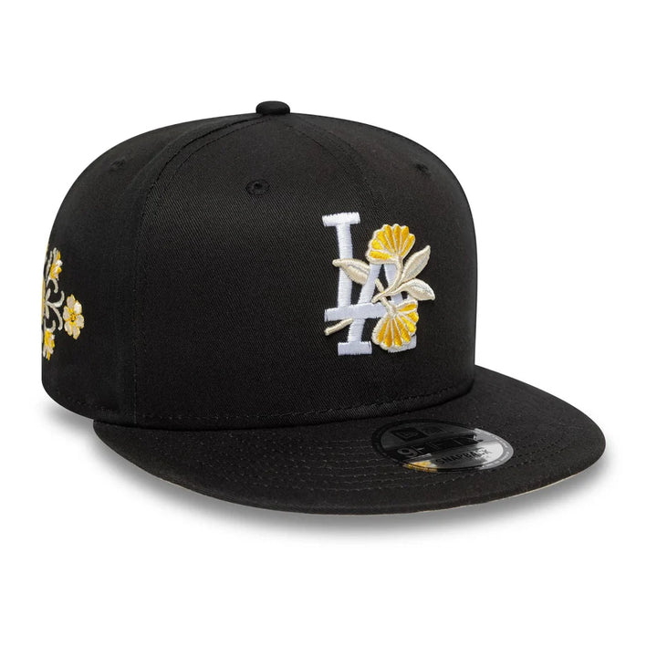 New Era MLB Floral 9Fifty LA Dodgers black