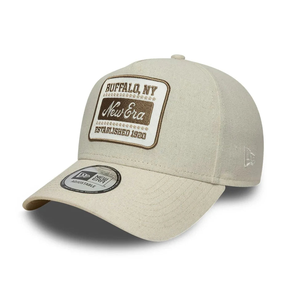 New Era Patch Line 9Forty E-Frame cap cream - Shop-Tetuan