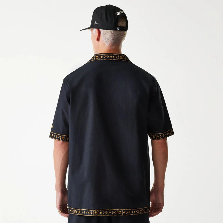 New Era MLB Taping Short Sleeve Shirt LA Dodgers black