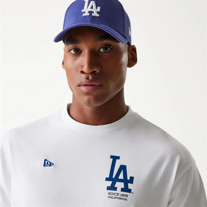 New Era MLB Baseball Graphic Oversized tee LA Dodgers white