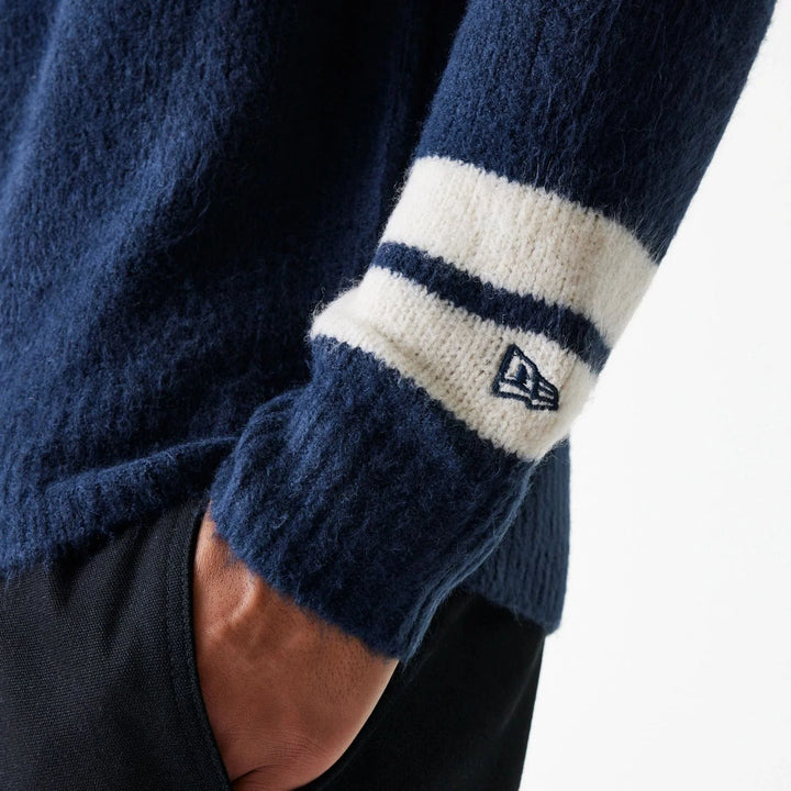 New Era MLB Oversized Knit LA Dodgers navy - Shop-Tetuan