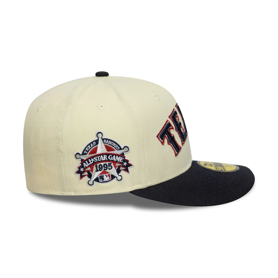 New Era MLB All Star Game Pin 59Fifty T Rangers cream - Shop-Tetuan