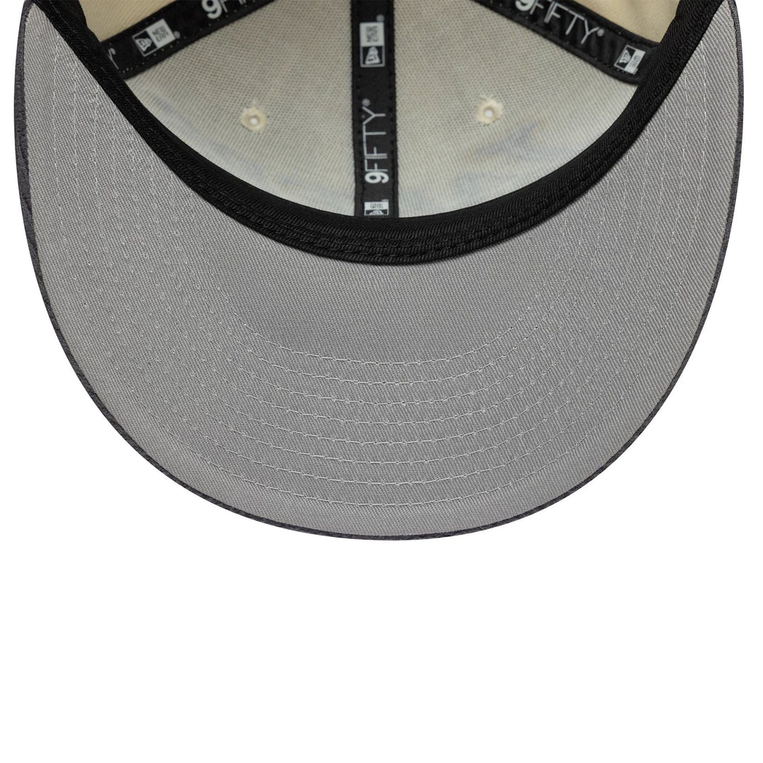 New Era NBA Cord Visor Cream 9FIFTY Snapback LA Lakers stone/grey - Shop-Tetuan