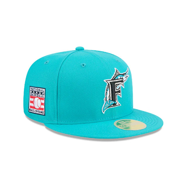 New Era Hall Of Fame 2025 59Fifty M Marlins turquoise - Shop-Tetuan