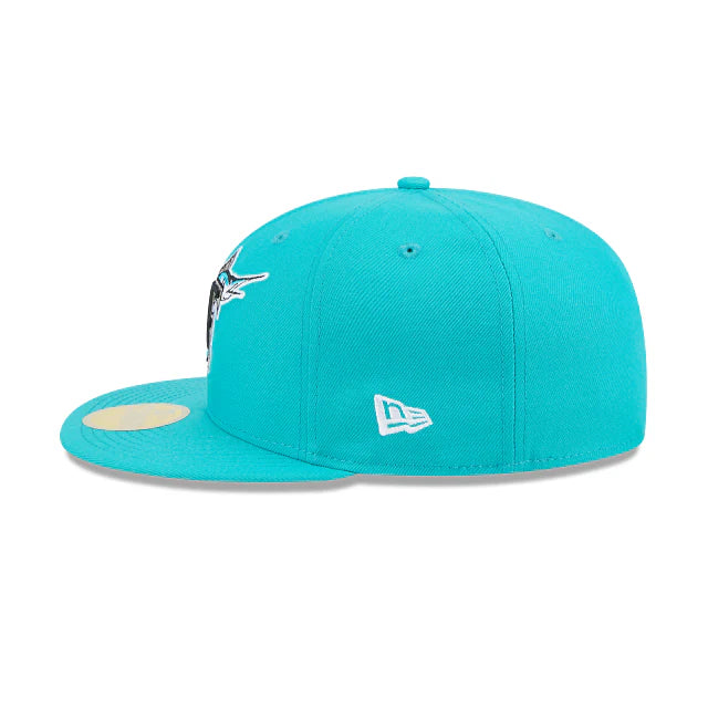 New Era Hall Of Fame 2025 59Fifty M Marlins turquoise - Shop-Tetuan