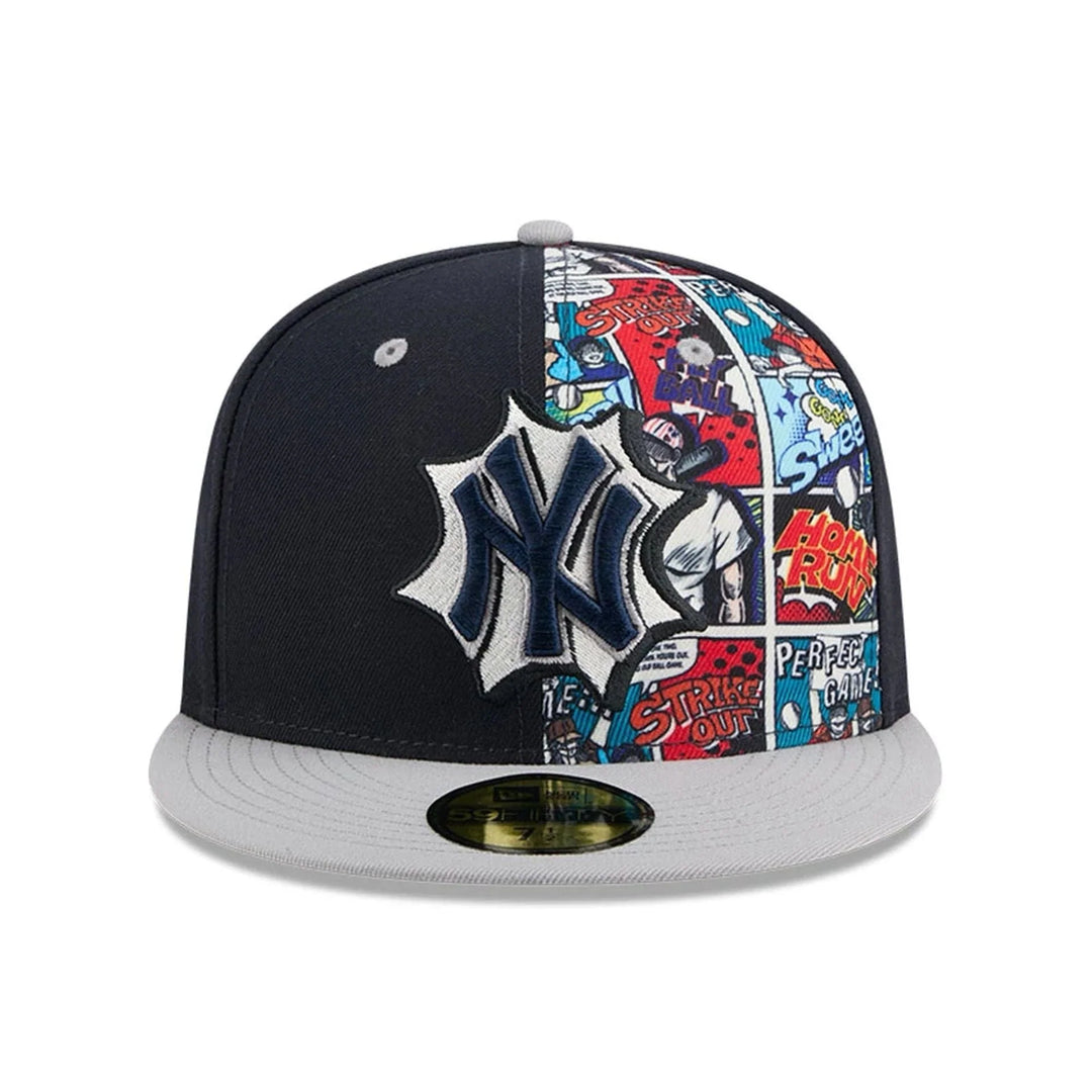 New Era 2025 MLB Diamond Hero Edition Navy 59Fifty NY Yankees navy/grey - Shop-Tetuan