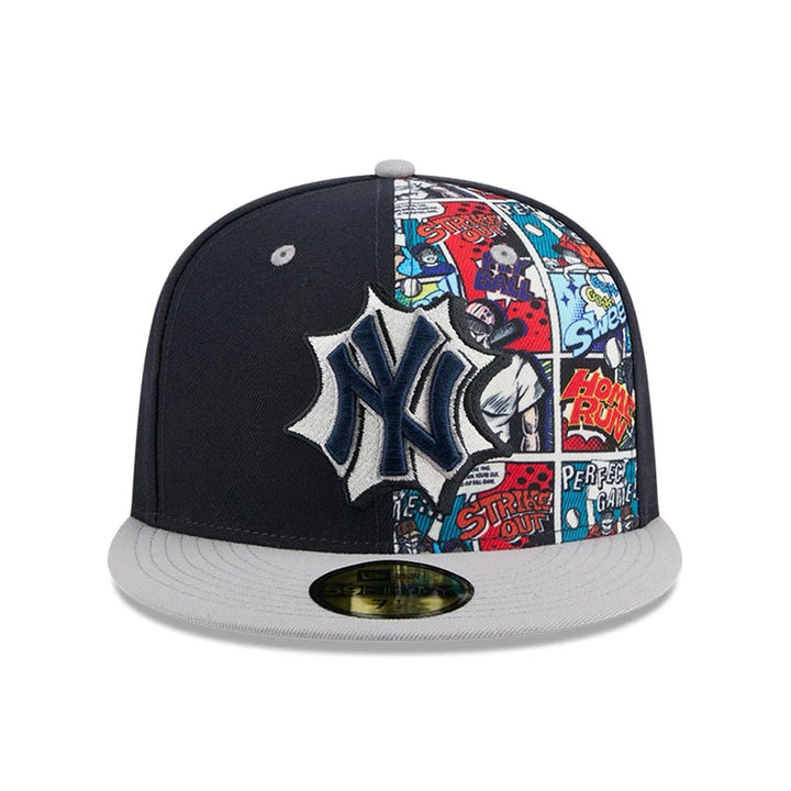 New Era 2025 MLB Diamond Hero Edition Navy 59Fifty NY Yankees navy/grey - Shop-Tetuan