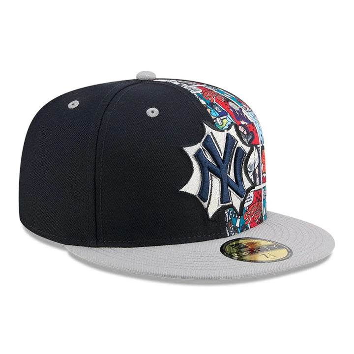 New Era 2025 MLB Diamond Hero Edition Navy 59Fifty NY Yankees navy/grey - Shop-Tetuan