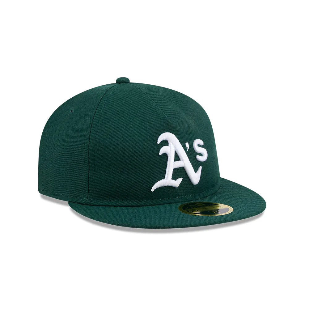 New Era Easy Retro Crown 59FIFTY A-Frame O Athletics green