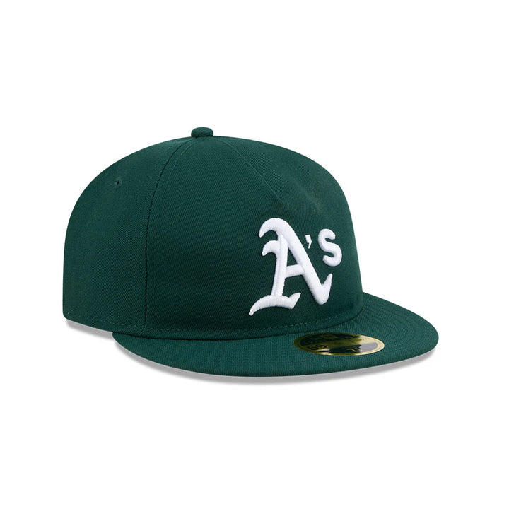 New Era Easy Retro Crown 59FIFTY A-Frame O Athletics green