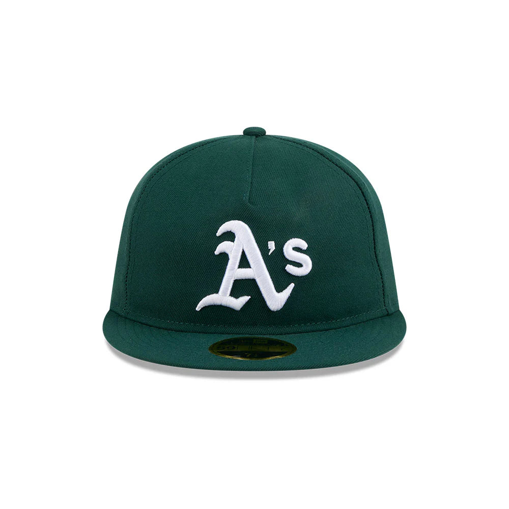 New Era Easy Retro Crown 59FIFTY A-Frame O Athletics green