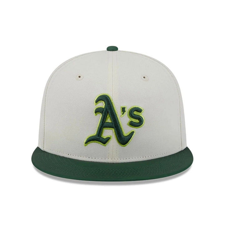 New Era MLB Colour Develop 59Fifty O Athletics off white/green