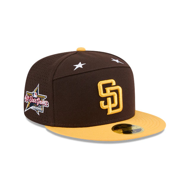 New Era 2025 All-Star Game Split Panel SD Padres brown/yellow - Shop-Tetuan