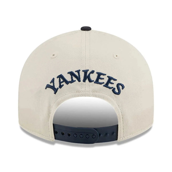 New Era MLB Scatter Retro Crown 9FIFTY NY Yankees cream
