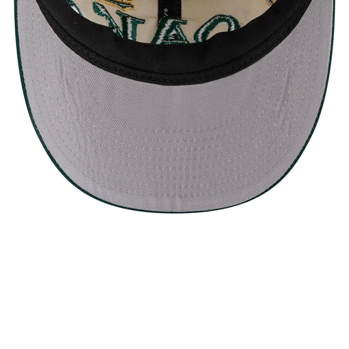 New Era MLB Scatter Retro Crown 9FIFTY O Athletics cream
