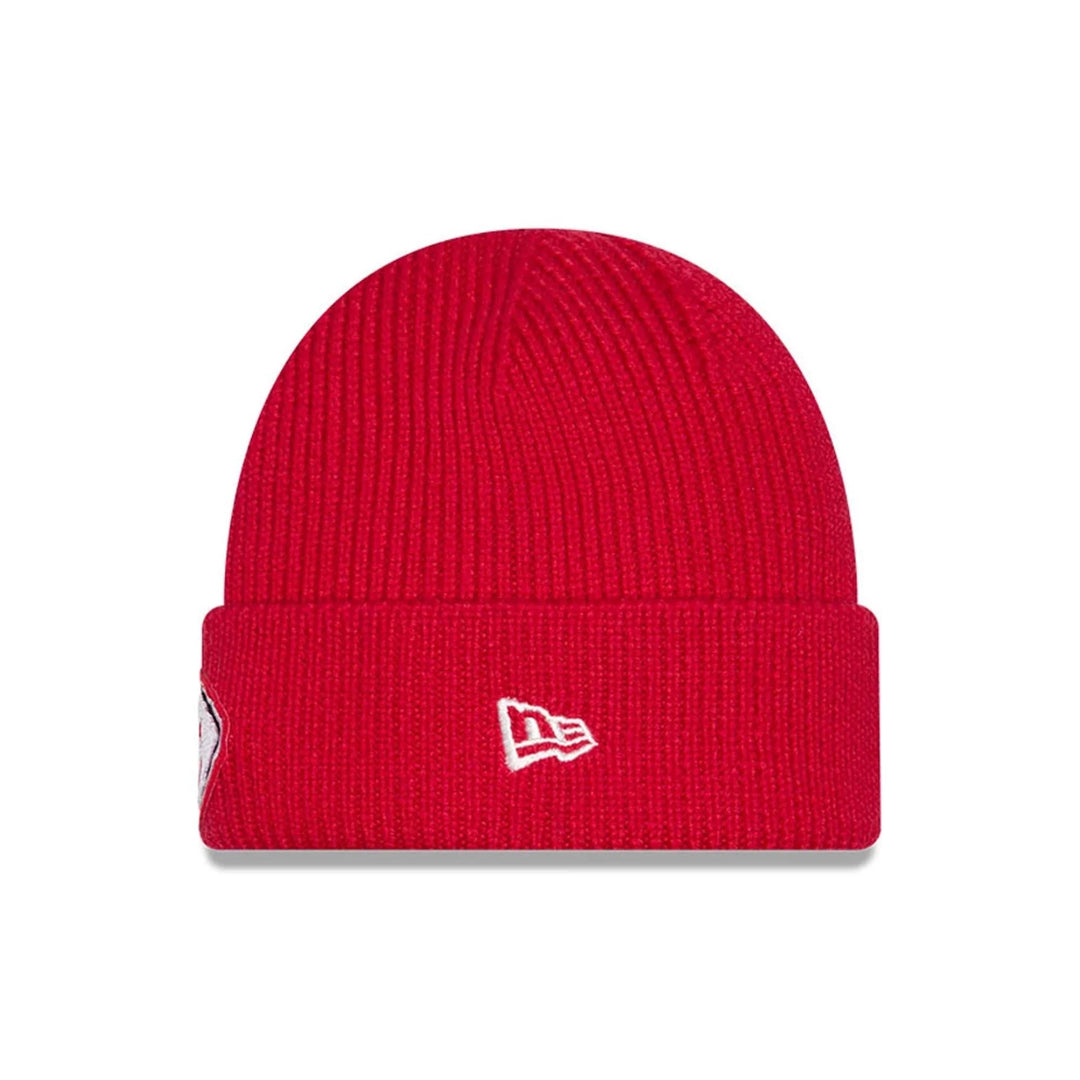 New Era MLB Skull Knit Beanie KC Chiefs red - Shop-Tetuan