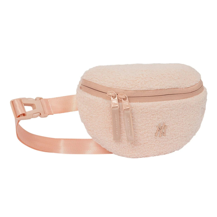 New Era MLB Borg Pin Waist Bag NY Yankees pastel pink