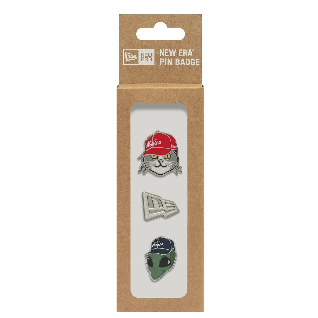 New Era 3 Pin Gift Set Multi Pin Badge - Shop-Tetuan
