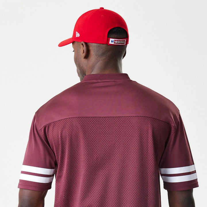 New Era NFL Mesh Jersey SF 49ers dark red
