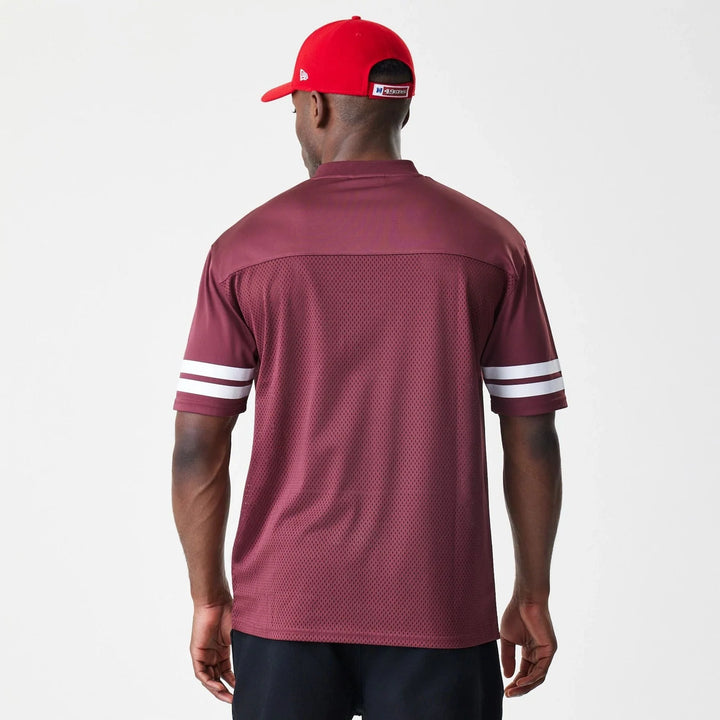 New Era NFL Mesh Jersey SF 49ers dark red