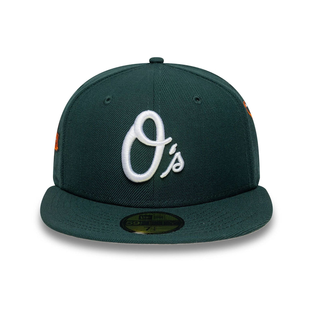New Era MLB 59Fifty B Orioles dark green - Shop-Tetuan
