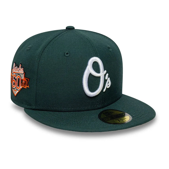 New Era MLB 59Fifty B Orioles dark green - Shop-Tetuan