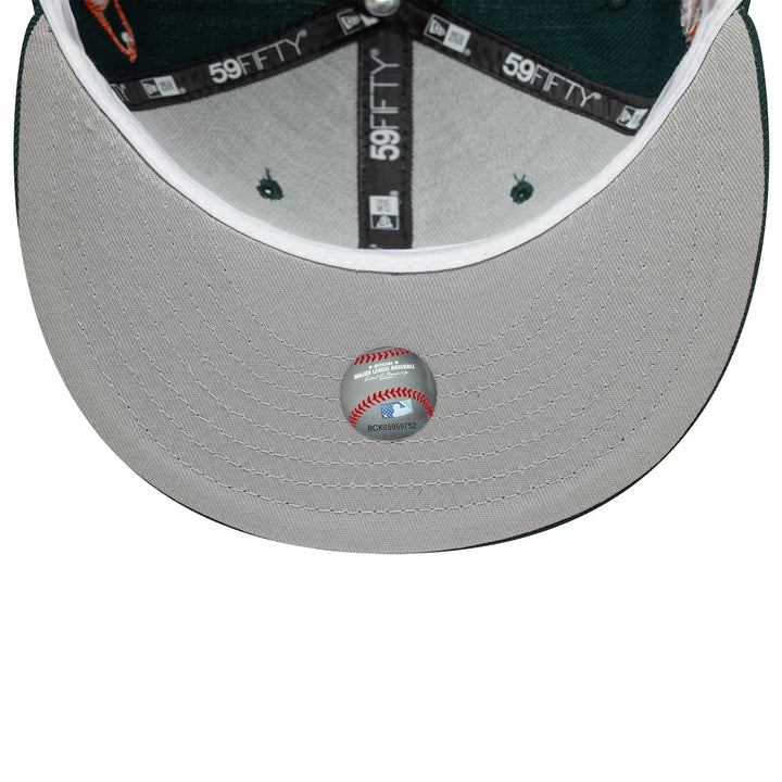 New Era MLB 59Fifty B Orioles dark green - Shop-Tetuan