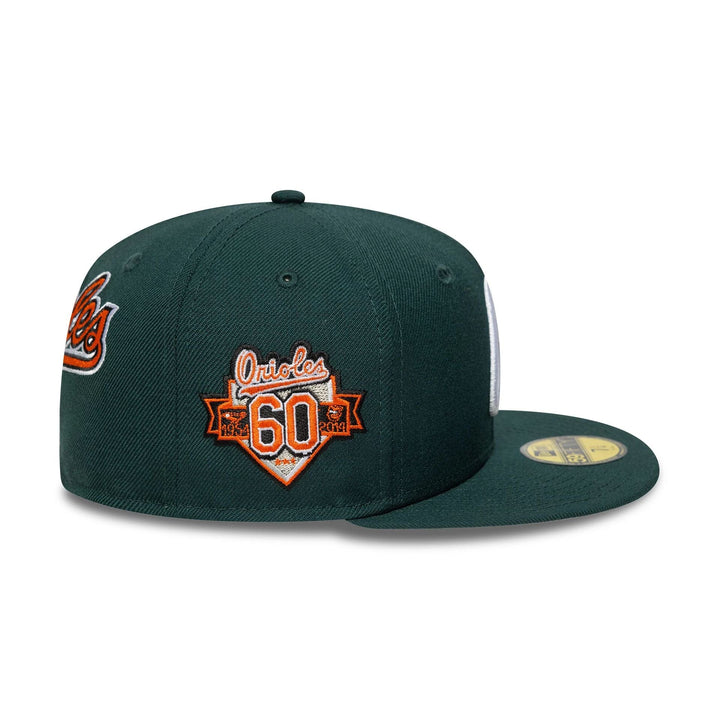 New Era MLB 59Fifty B Orioles dark green - Shop-Tetuan