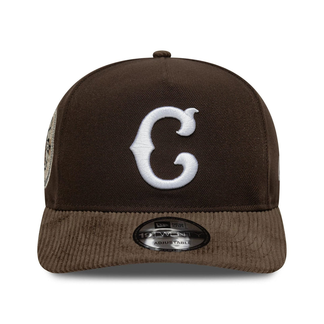 New Era MLB Cooperstown Cord 19Twenty C Cubs dark brown - Shop-Tetuan