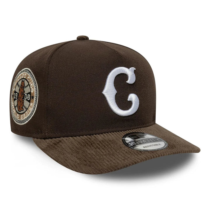 New Era MLB Cooperstown Cord 19Twenty C Cubs dark brown - Shop-Tetuan