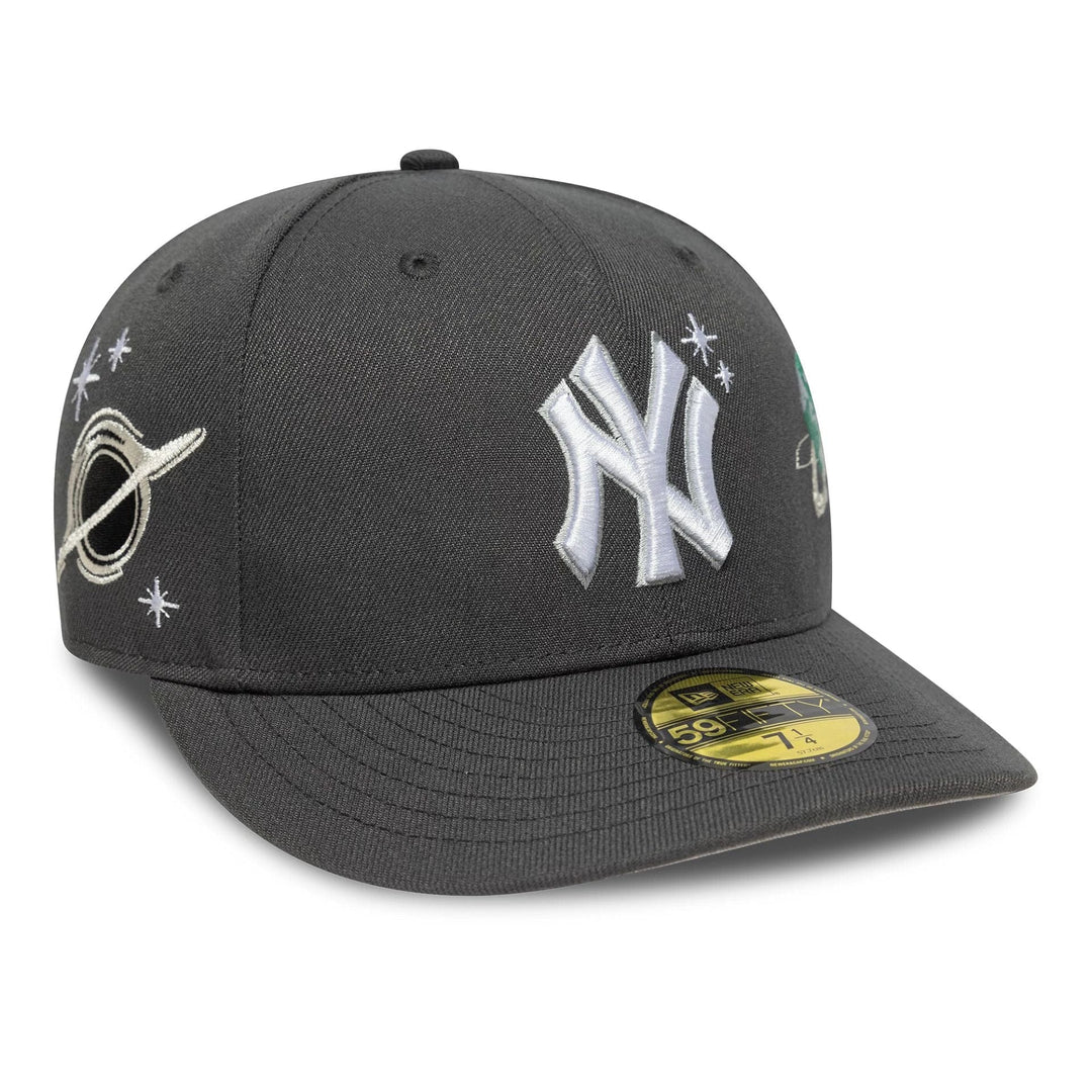 New Era MLB Planet Icon 59Fifty NY Yankees charcoal - Shop-Tetuan