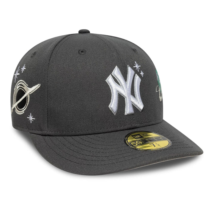 New Era MLB Planet Icon 59Fifty NY Yankees charcoal - Shop-Tetuan
