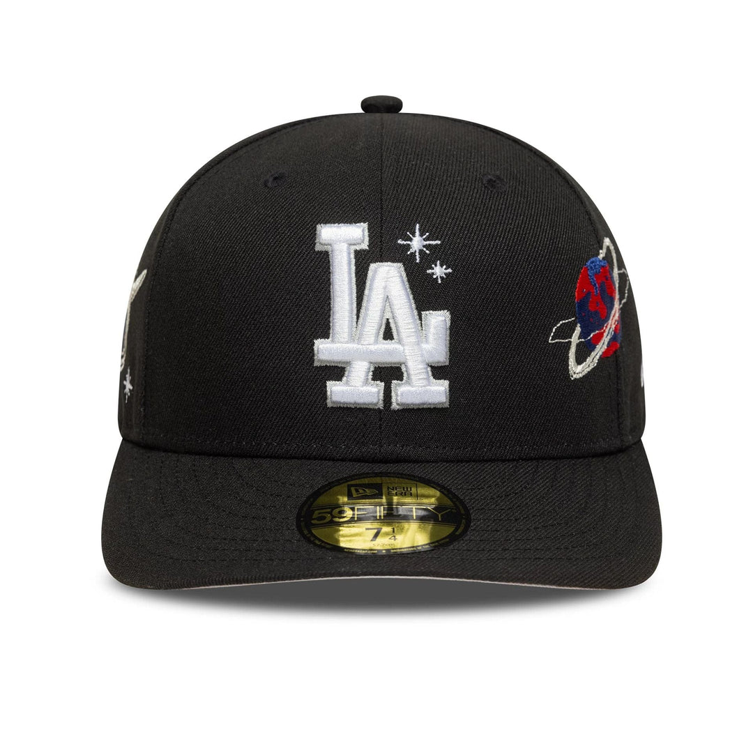 New Era MLB Planet Icon 59Fifty LA Dodgers black - Shop-Tetuan