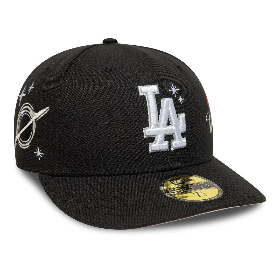 New Era MLB Planet Icon 59Fifty LA Dodgers black - Shop-Tetuan