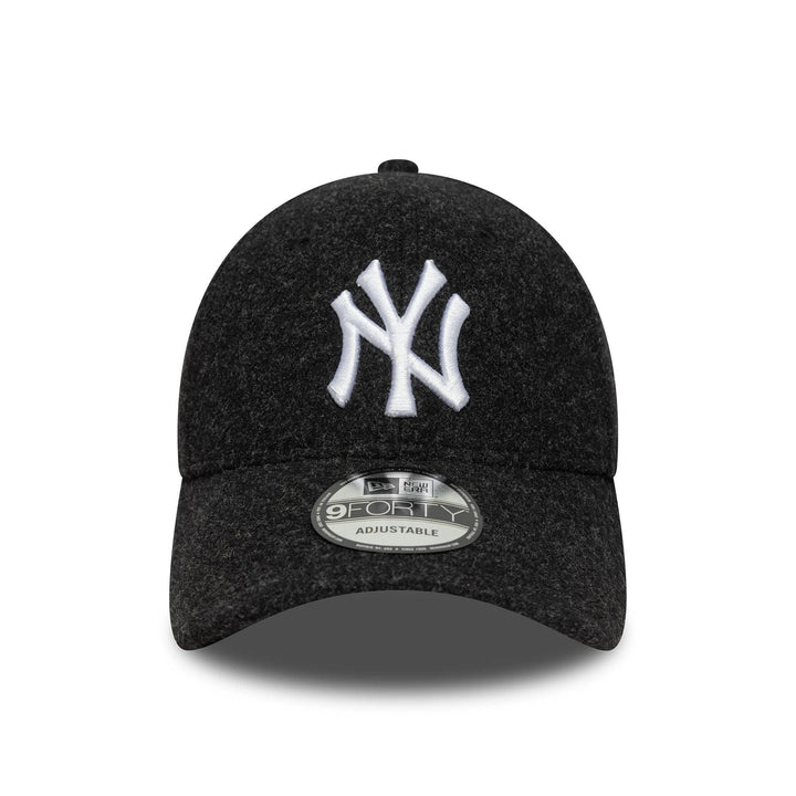 New Era Melton Wool 9Forty NY Yankees black - Shop-Tetuan
