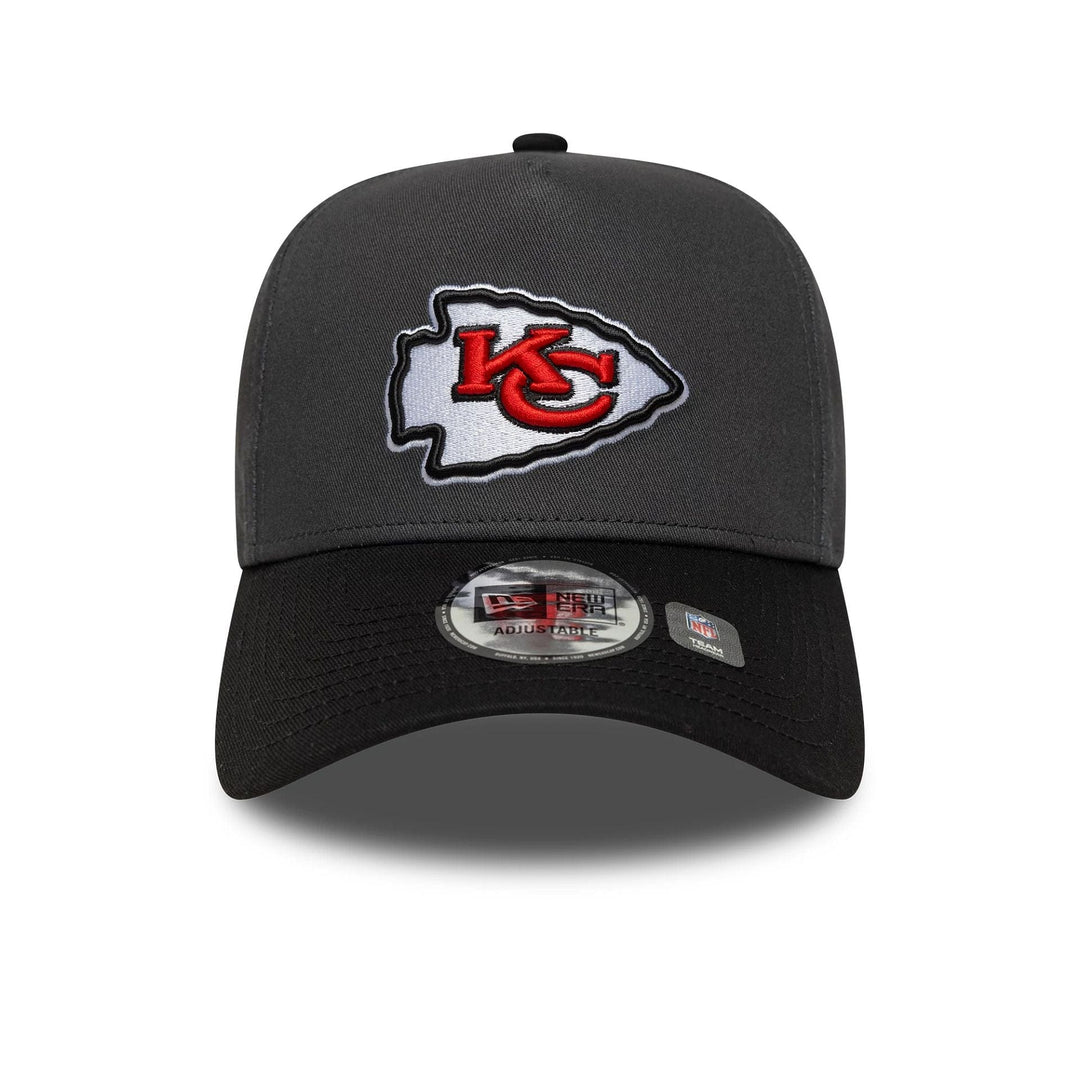 New Era NFL 9Forty E-Frame KC Chiefs charcoal/black - Shop-Tetuan