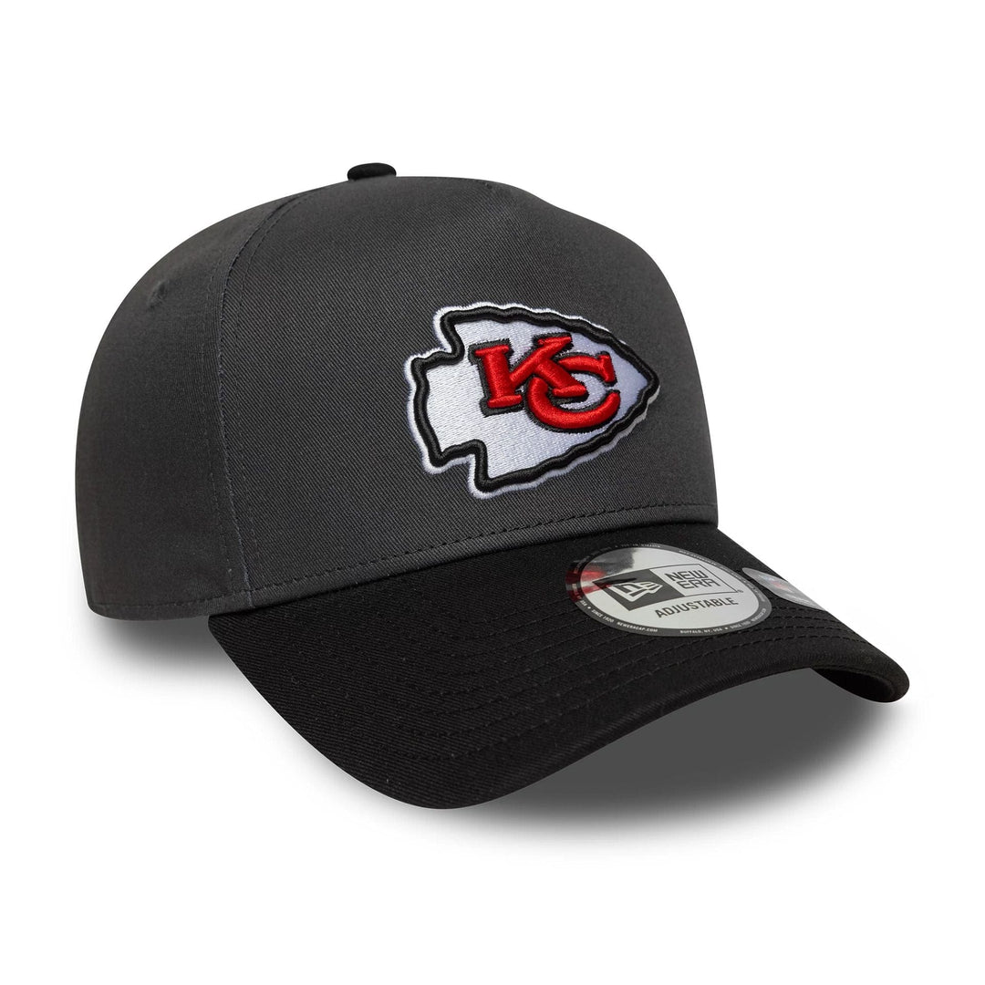New Era NFL 9Forty E-Frame KC Chiefs charcoal/black - Shop-Tetuan