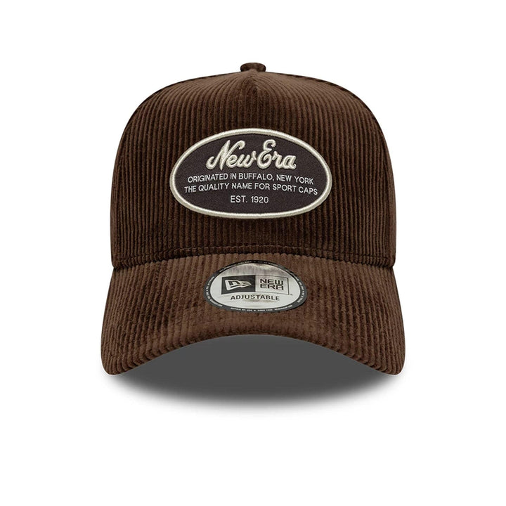 New Era Patch Cord 9Forty E-Frame dark brown - Shop-Tetuan
