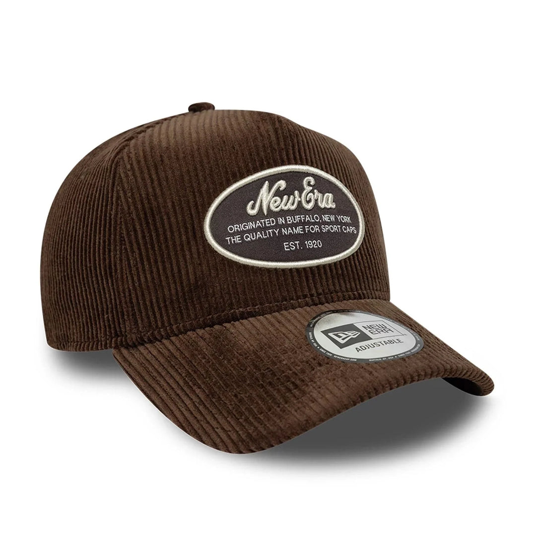 New Era Patch Cord 9Forty E-Frame dark brown - Shop-Tetuan