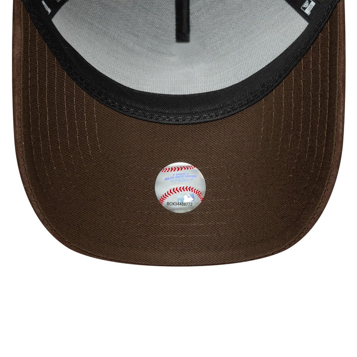 New Era MLB Suede VIsor 9Forty E-Frame LA Dodgers olive/brown - Shop-Tetuan