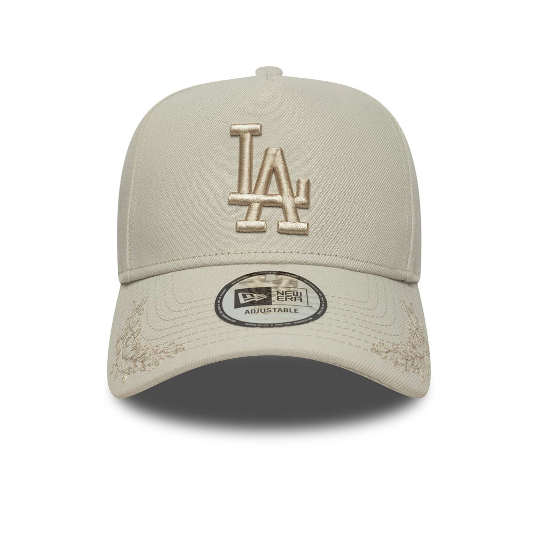 New Era MLB Tonal Icon E-Frame 9Forty LA Dodgers cream