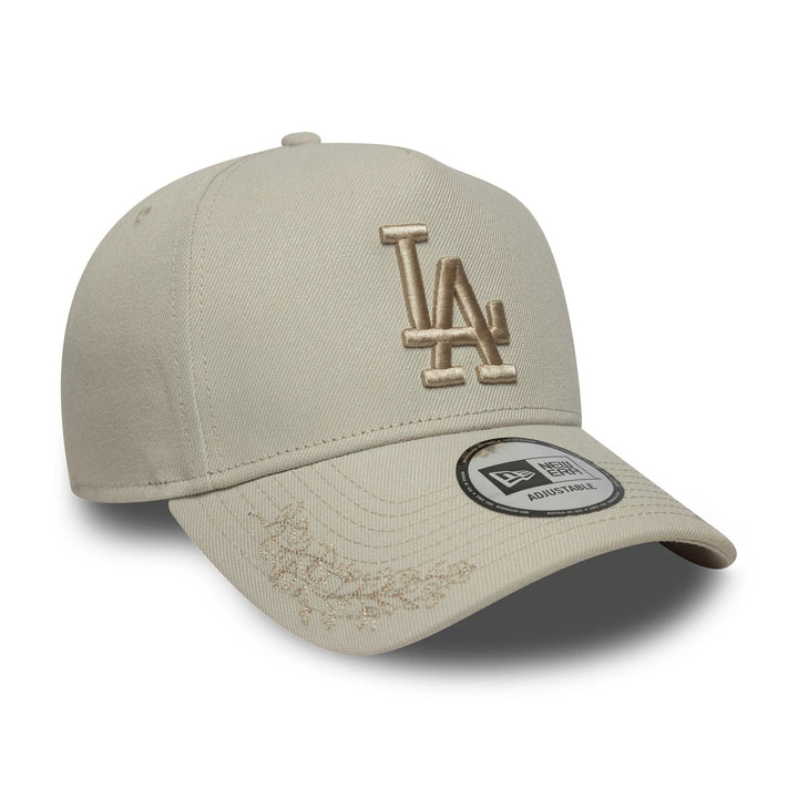 New Era MLB Tonal Icon E-Frame 9Forty LA Dodgers cream